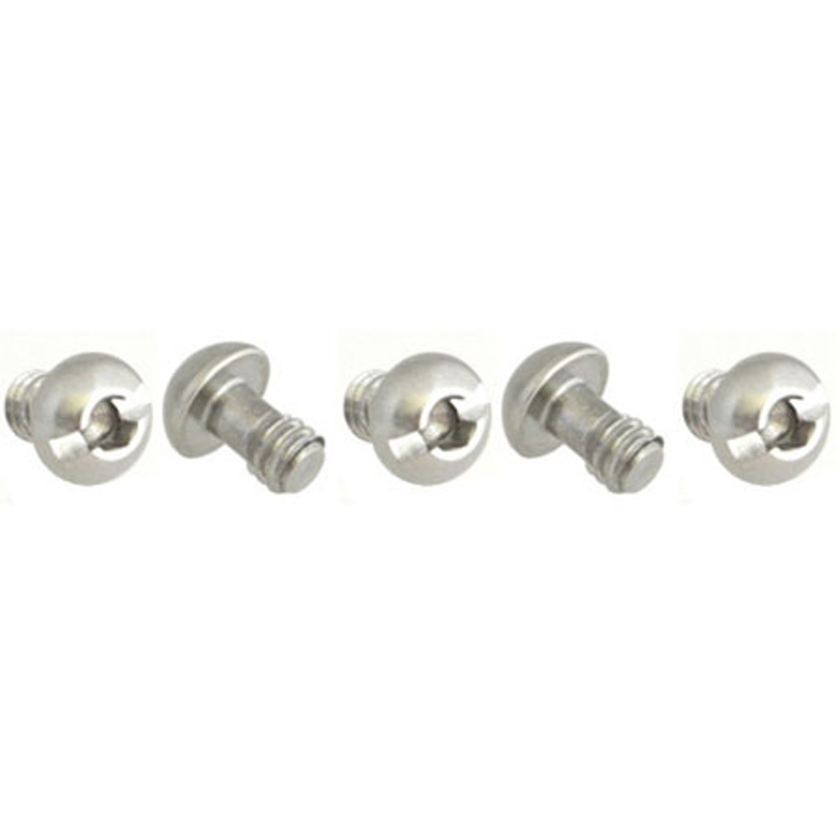 

SunwayFoto Sunwayfoto 1/4" QR Stainless Steel Hex/Flat Slot Screw for Tripod, 5 Pack