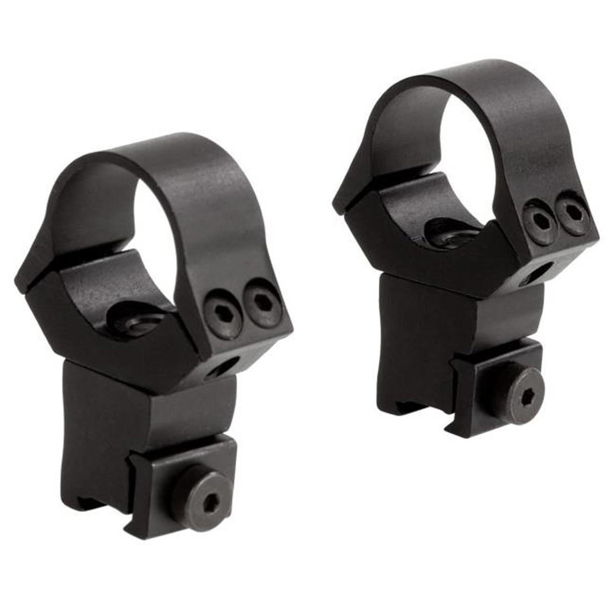 

Sun Optics 11mmx1" Airgun Scope Mount Adjustable High Ring, Pair, Satin Black