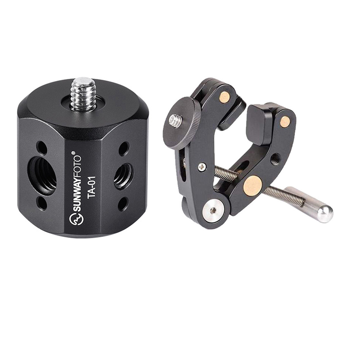 

SunwayFoto TA-01 Tripod Mounting Socket Adapter and GA-01 Magic Arm Kit