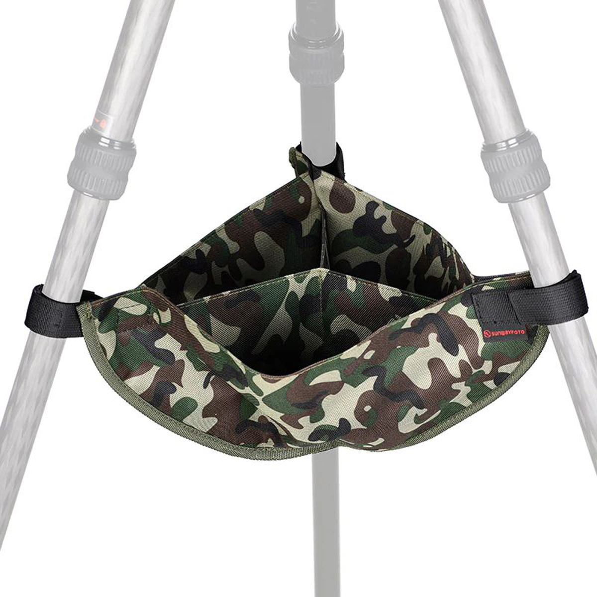 

SunwayFoto TSB-02 Universal Heavy-Duty Tripod Stone Bag, Camouflage
