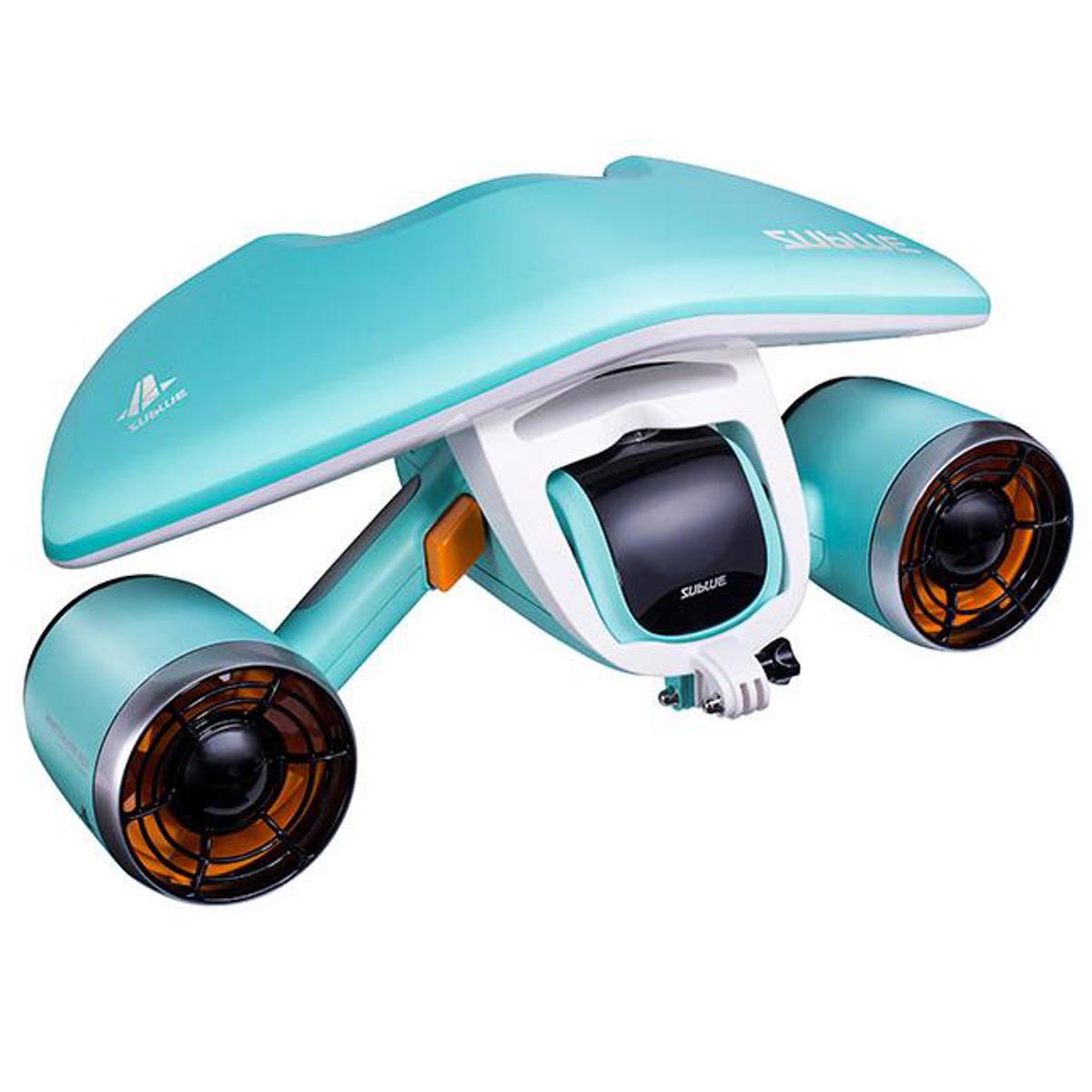 

Sublue Whiteshark MIX Underwater Scooter with Floater, Aqua Blue