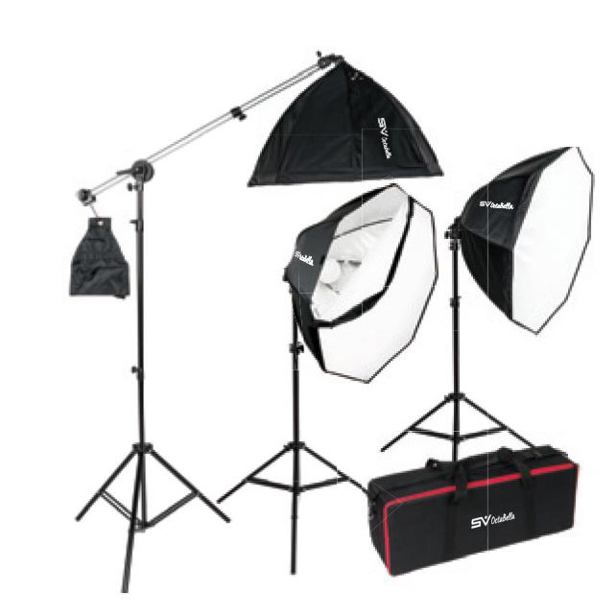 

Smith-Victor OctaBella 1500 1500W Daylight LED 3-Light Kit