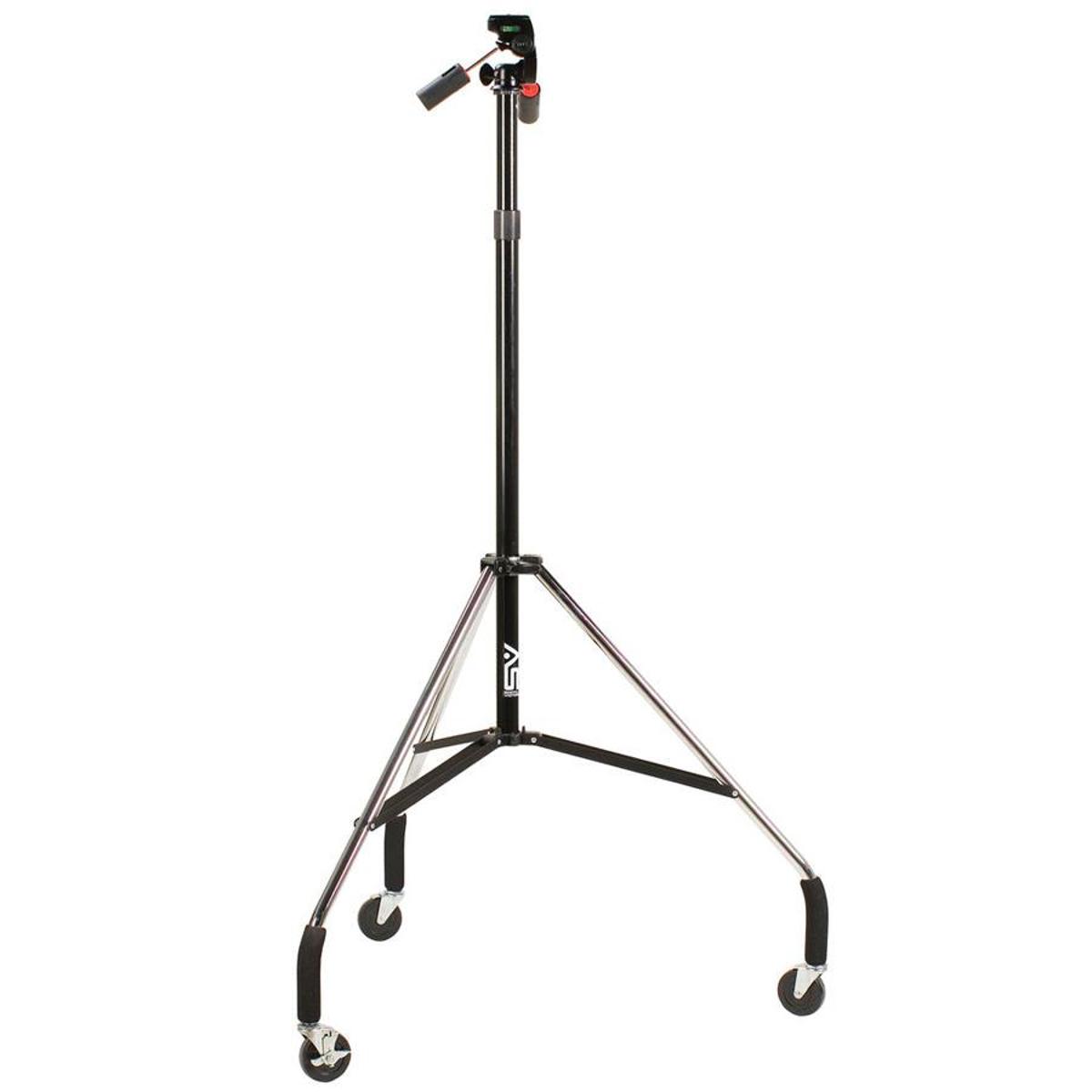 

Smith-Victor Dollypod IVA Wheeled Tripod with Pro-4A 3-Way Head