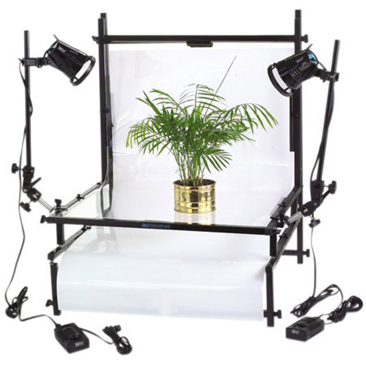 

Smith-Victor TST Digital Desktop Studio Kit, Complete Set-Up with Lights