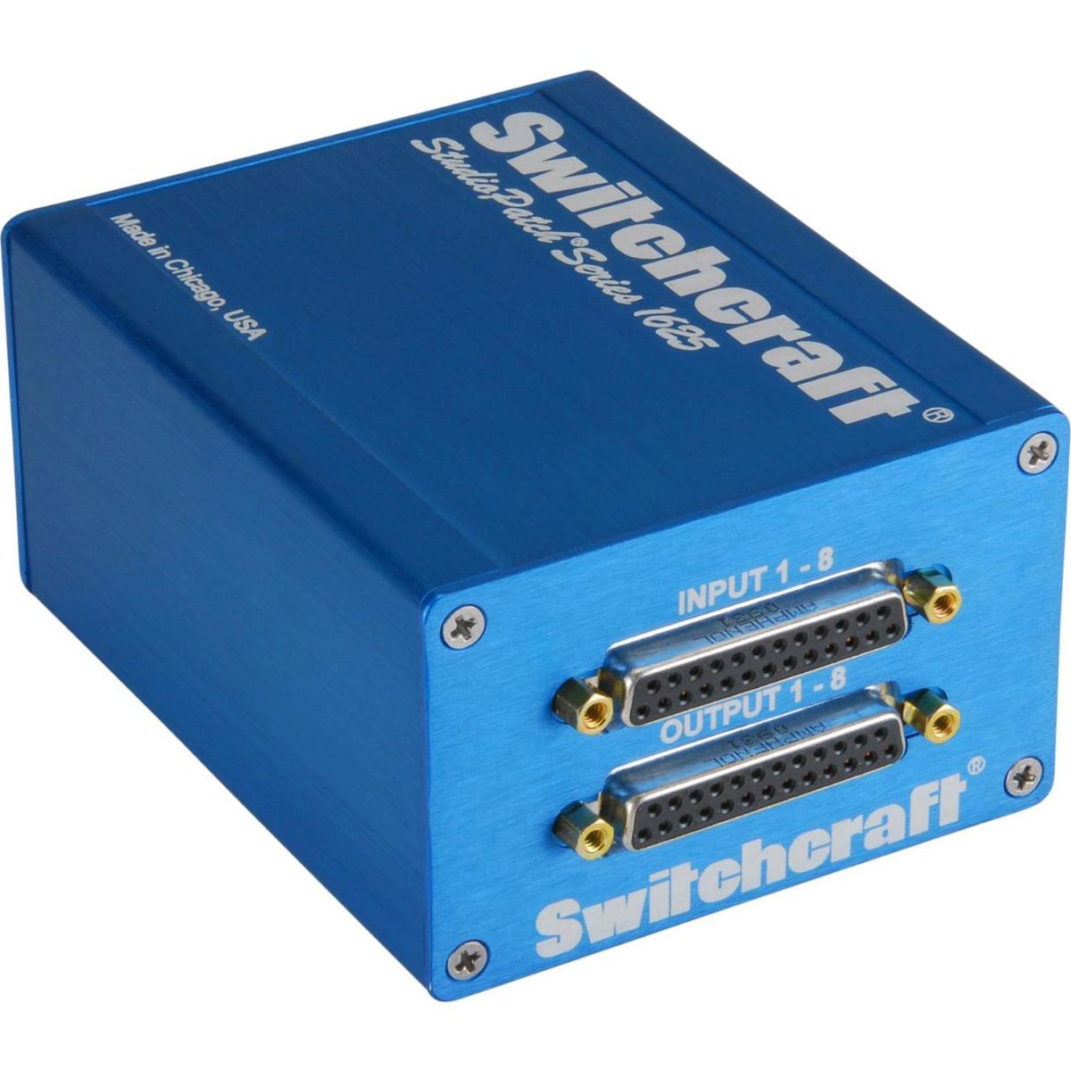 

Switchcraft StudioPatch 1625 16 Patch Points to DB25 with Programmable Grounds