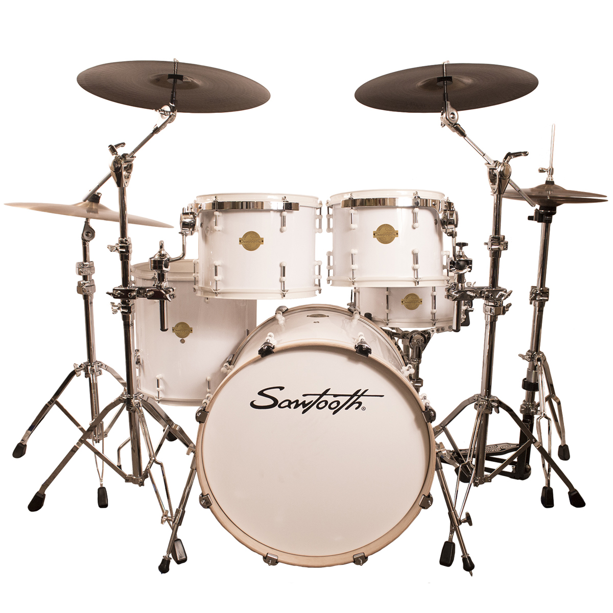 

Sawtooth Command Series 5-Piece Drum Shell Pack, White
