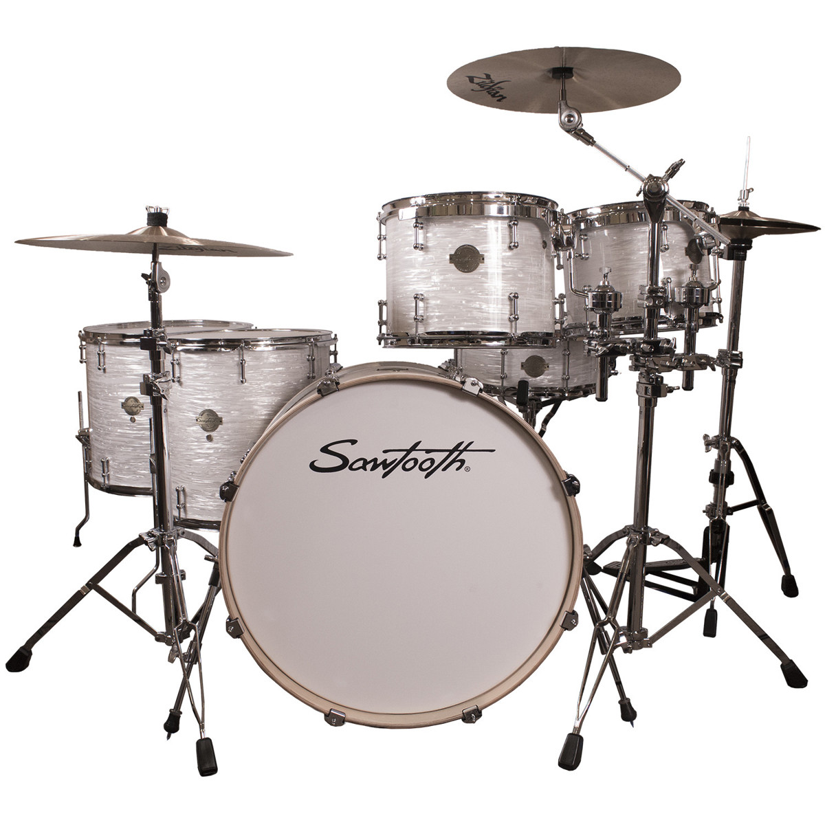 

Sawtooth Command 6-Piece Drum Shell Pack, White Oyster