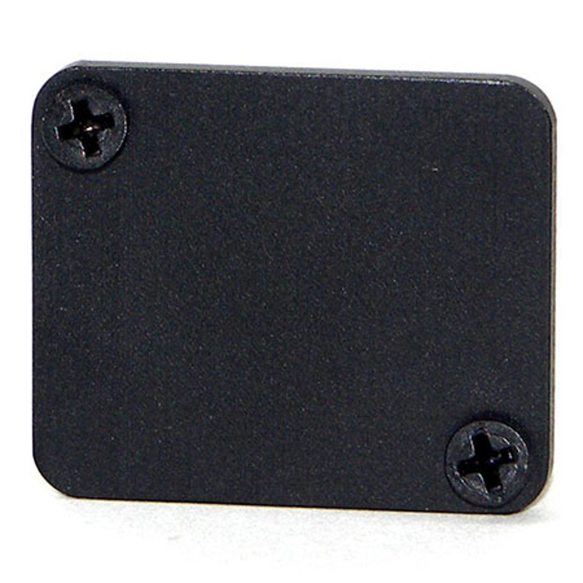 

Switchcraft Mounting Hole Cover Plate with 2x 4-40 Mounting Screws, 1 Space