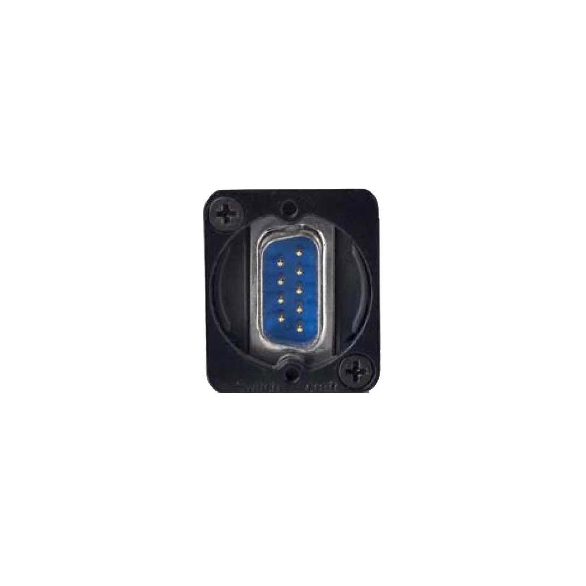 

Switchcraft EH 9-Pin Male to 9-Pin Male DSUB Connector, Black