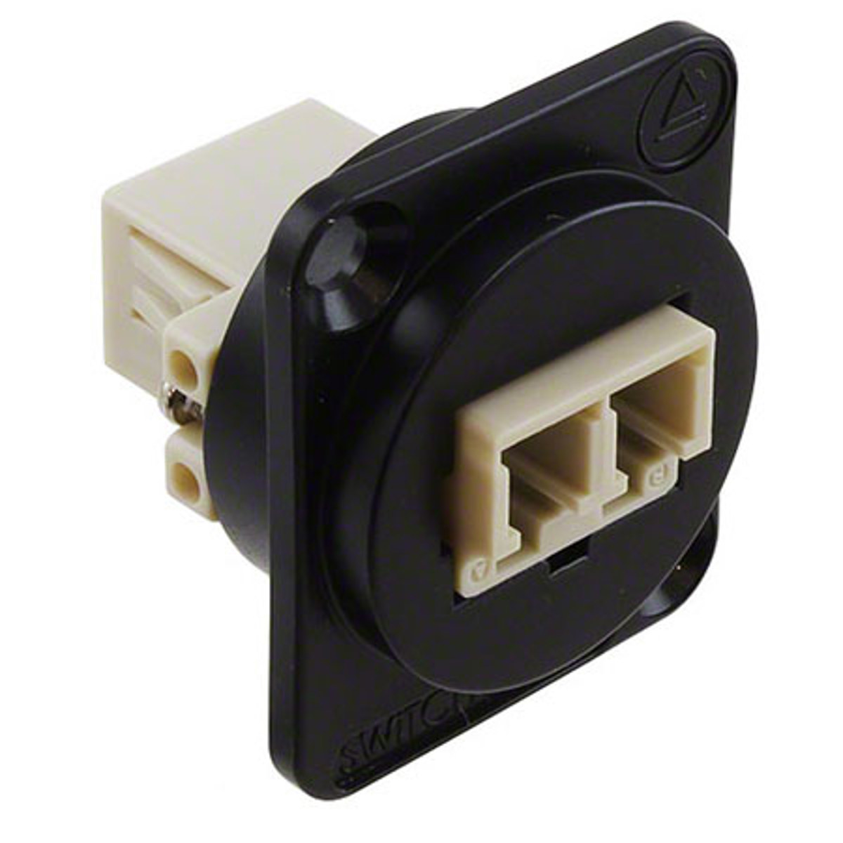 

Switchcraft LC Type Fiber Optic Connector with 4-40 Mounting Screws, Multi-Mode