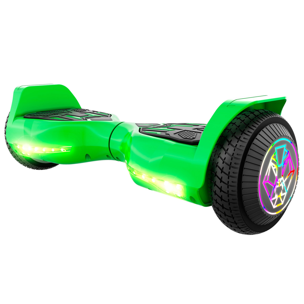 

Swagtron Swagboard T580 Twist Hoverboard with Led Wheels, 6mph Top Speed, Green