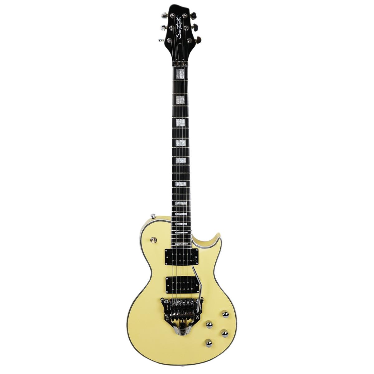Sawtooth Heritage Series 24 Fret Guitar with Floyd Rose FRX System,Antique White -  ST-H70-FRX24-ATQWH