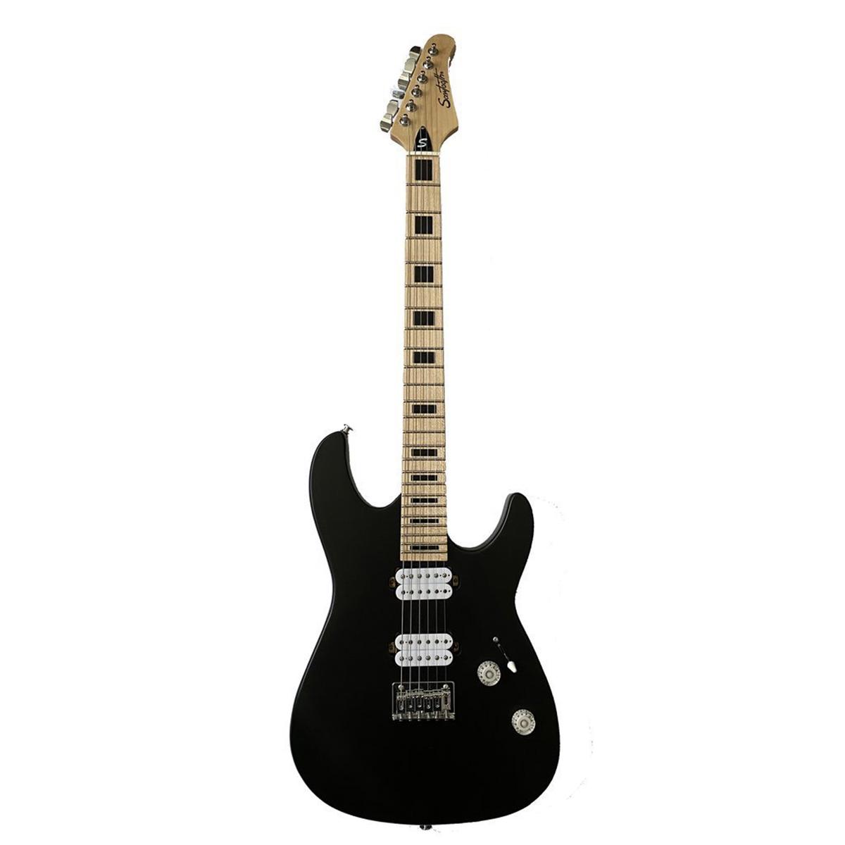 

Sawtooth ST-M24 MAB Signature Electric Guitar, Maple Fretboard, Satin Black