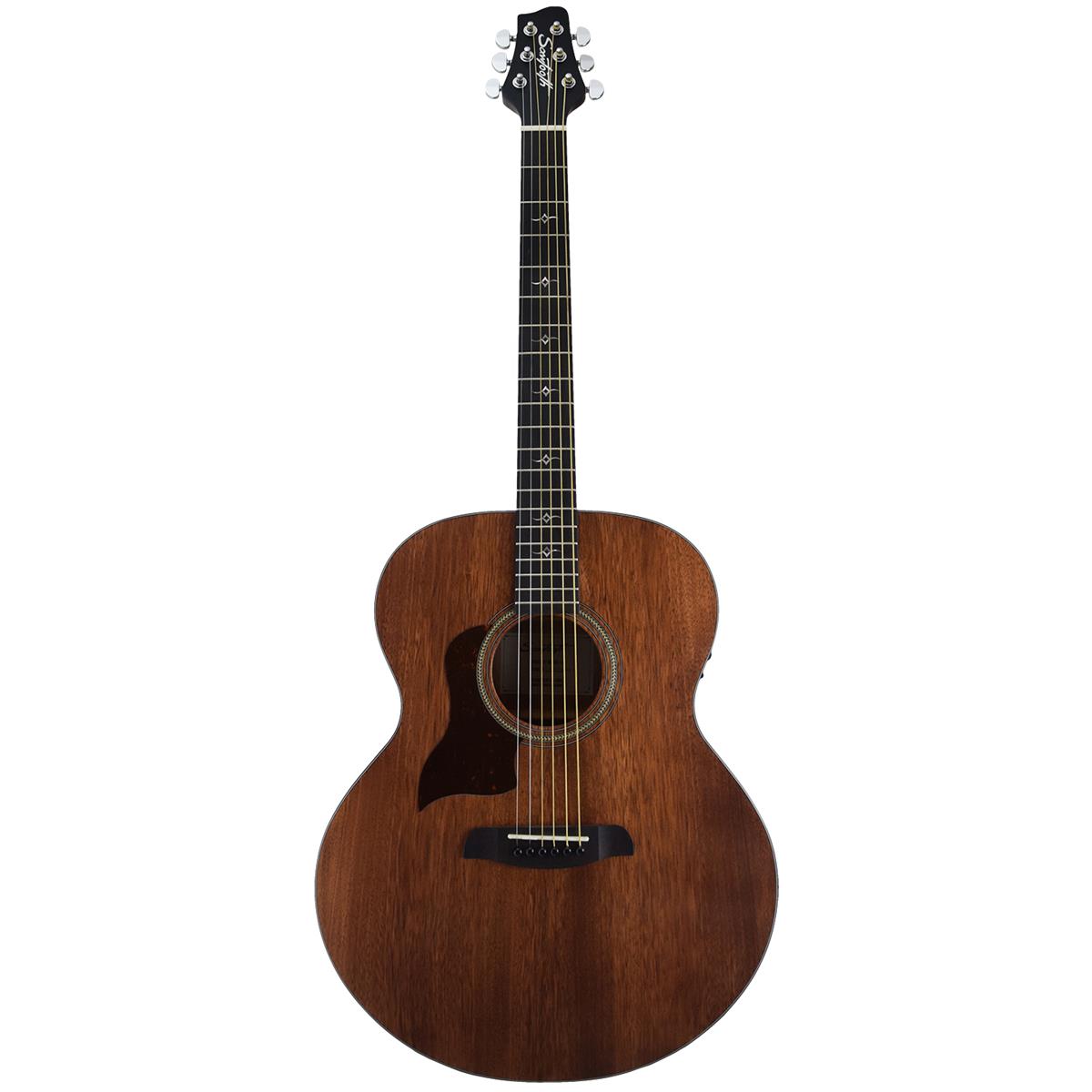 Sawtooth Mahogany Series Left-Handed Jumbo Acoustic Electric Guitar -  ST-MH-AEJ-LH