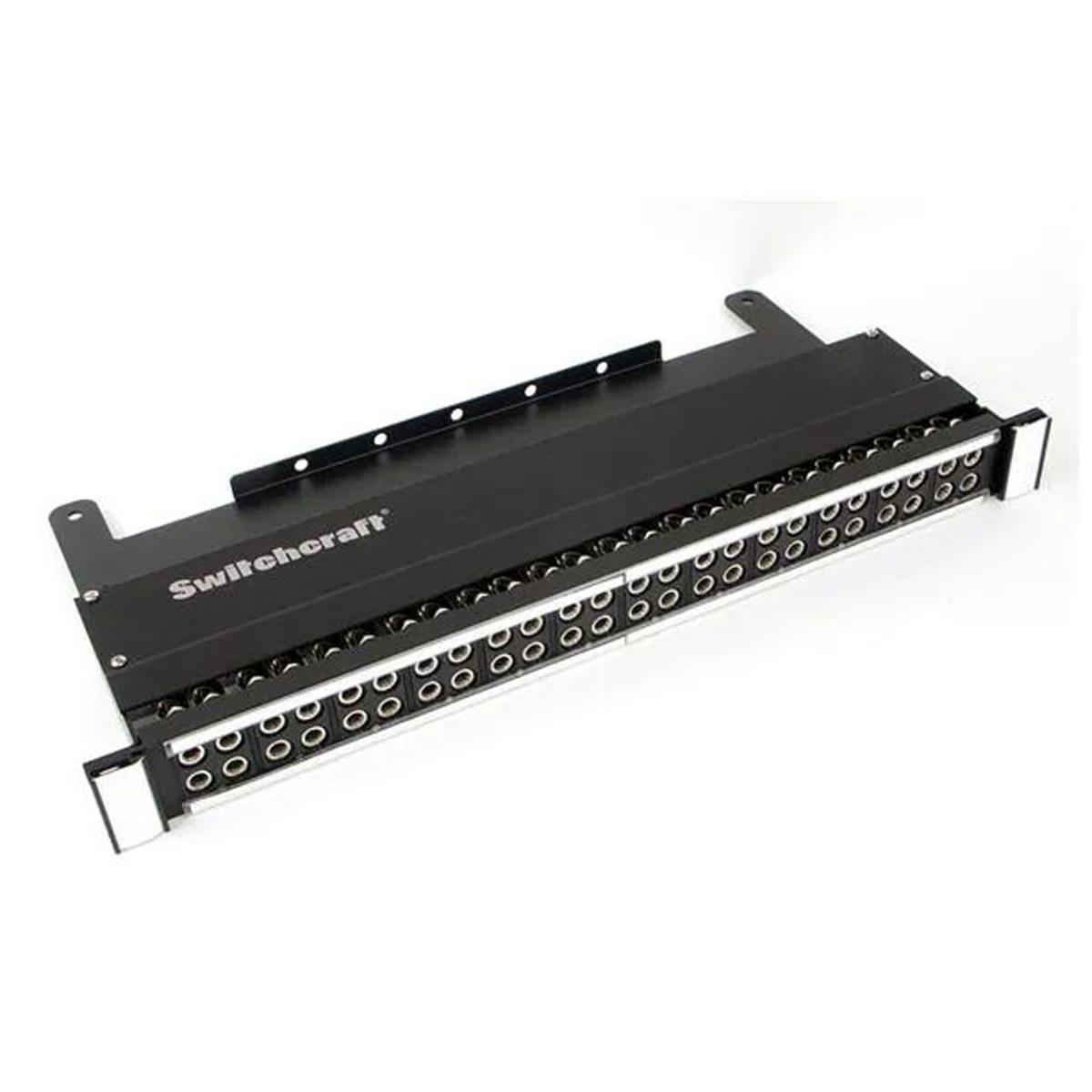 

Switchcraft 48Point Long Frame Solder Lug with Cable Tray, 2RU, Normals Strapped