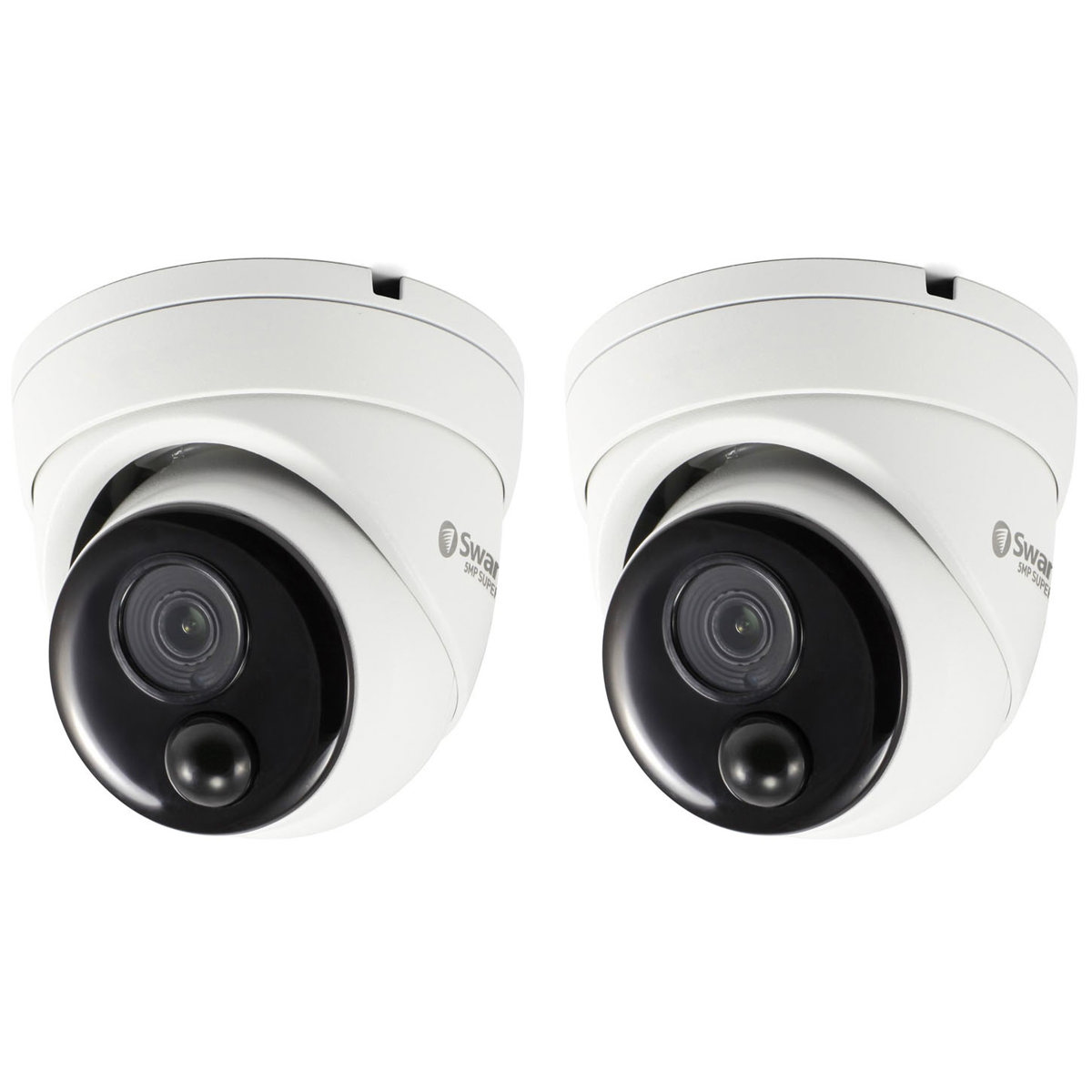 

Swann 2 Pack 4K UHD Dome Camera with Heat and Motion Sensor