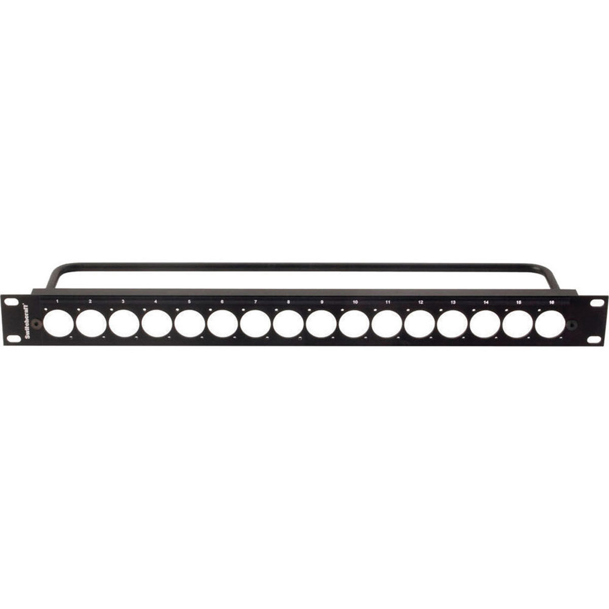 

Switchcraft 1RU Empty QG Panel with 1x16 E Knockouts, 4-40 Tapped Holes