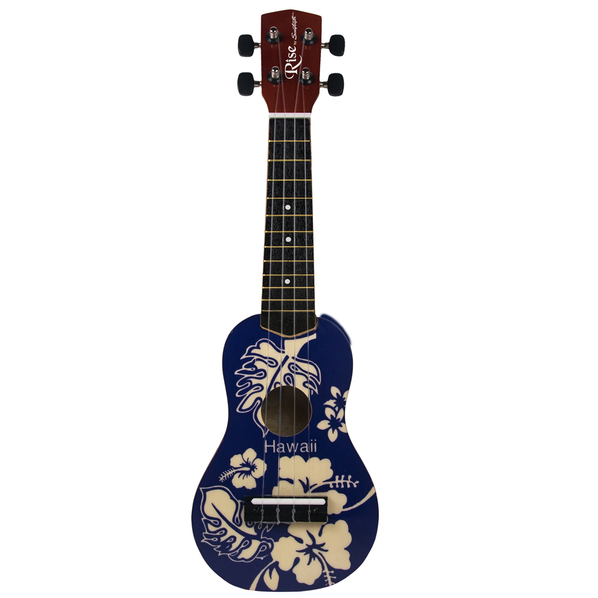 

Sawtooth Rise Beginner's Acoustic Ukulele, Blue Hawaii