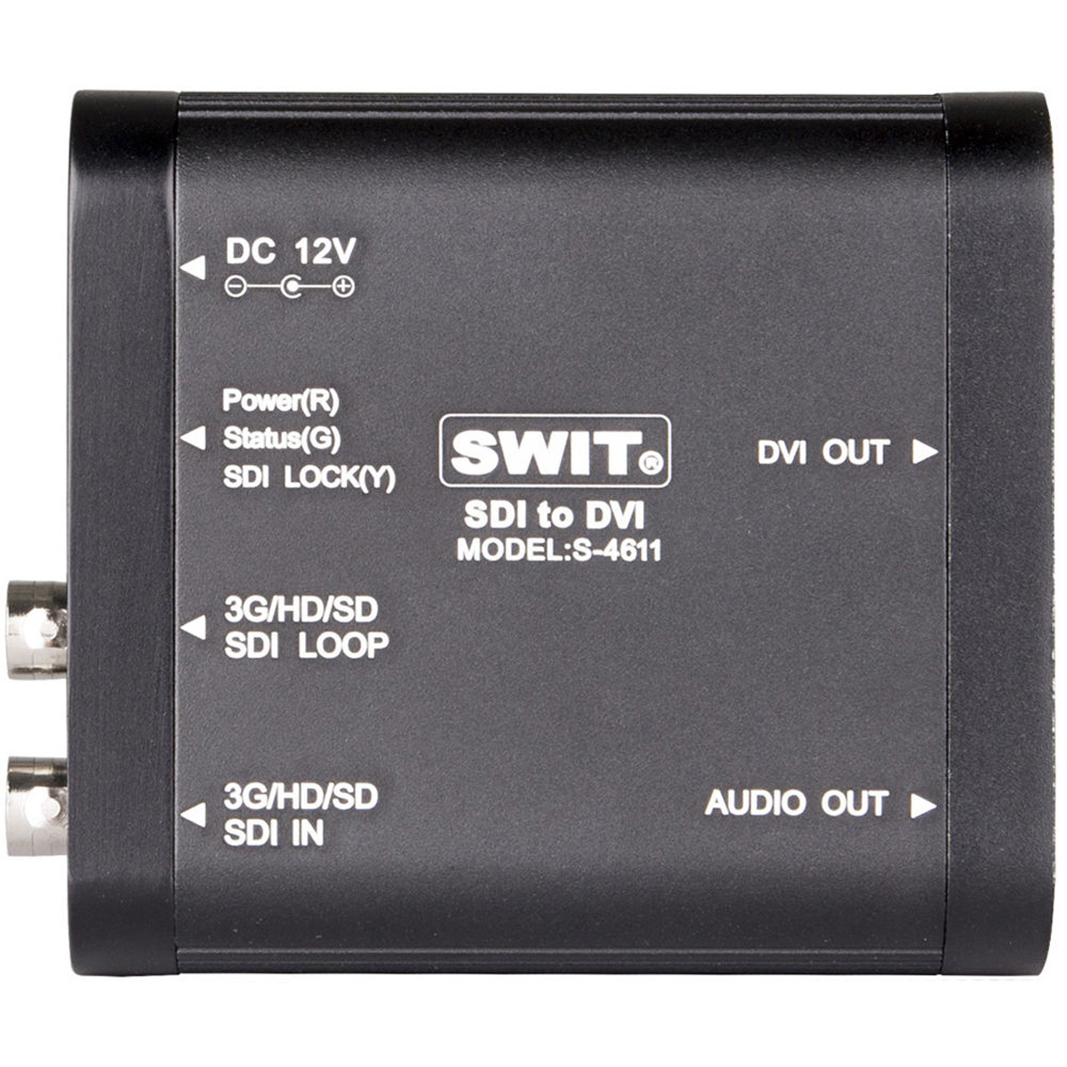 

SWIT Electronics S-4611 3G/HD/SD-SDI to DVI Converter