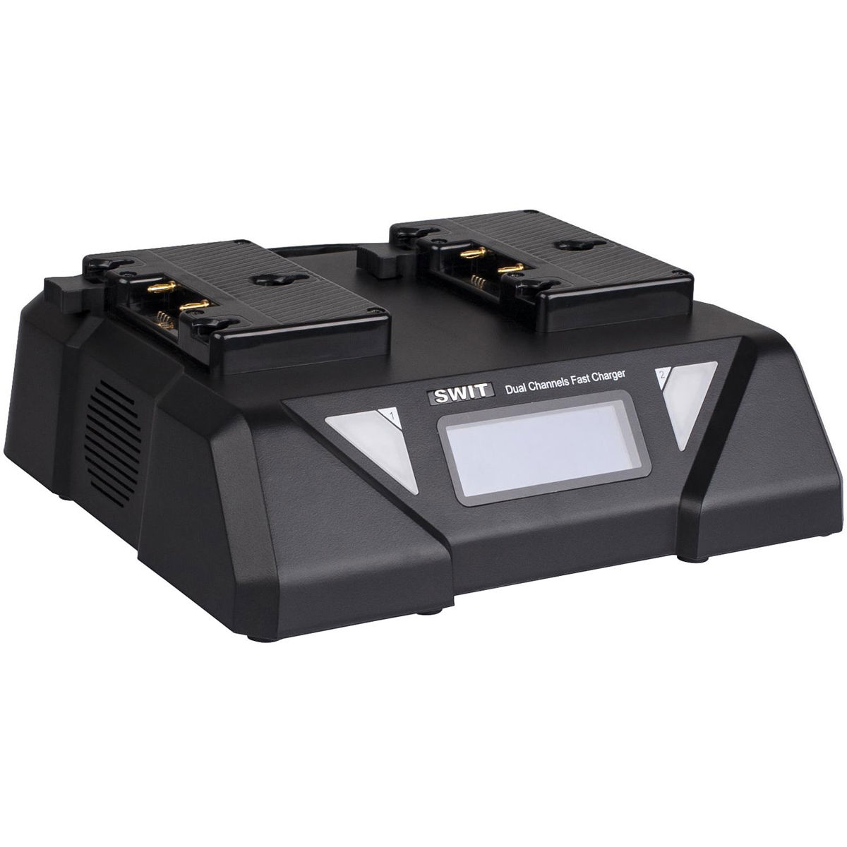 

SWIT Electronics 2-Channel Simultaneous 6A Fast Battery Charger with Gold Mount