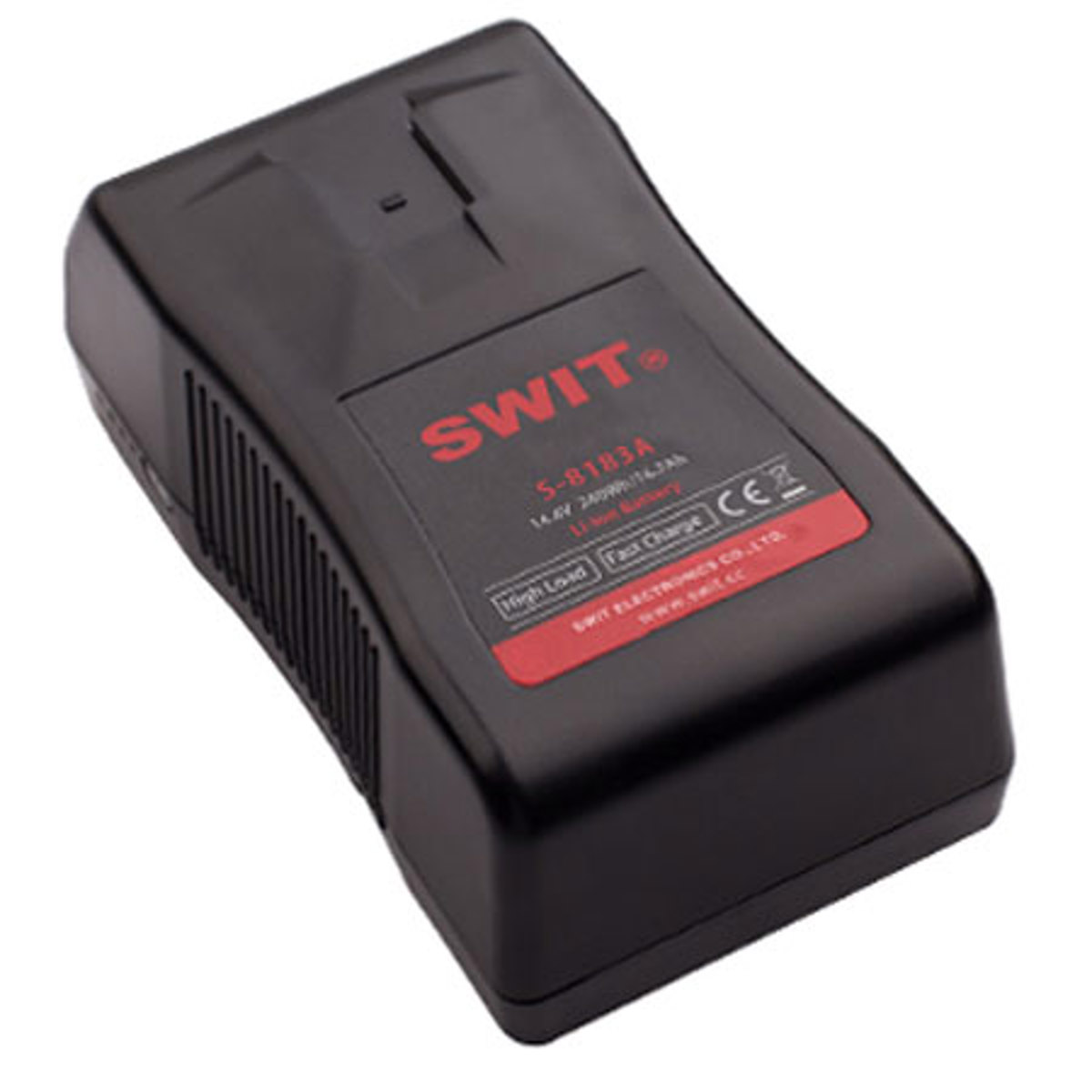 

SWIT Electronics Swit Electronics S-8183A 14.4V 240Wh High Load Li-ion Gold Mount Battery