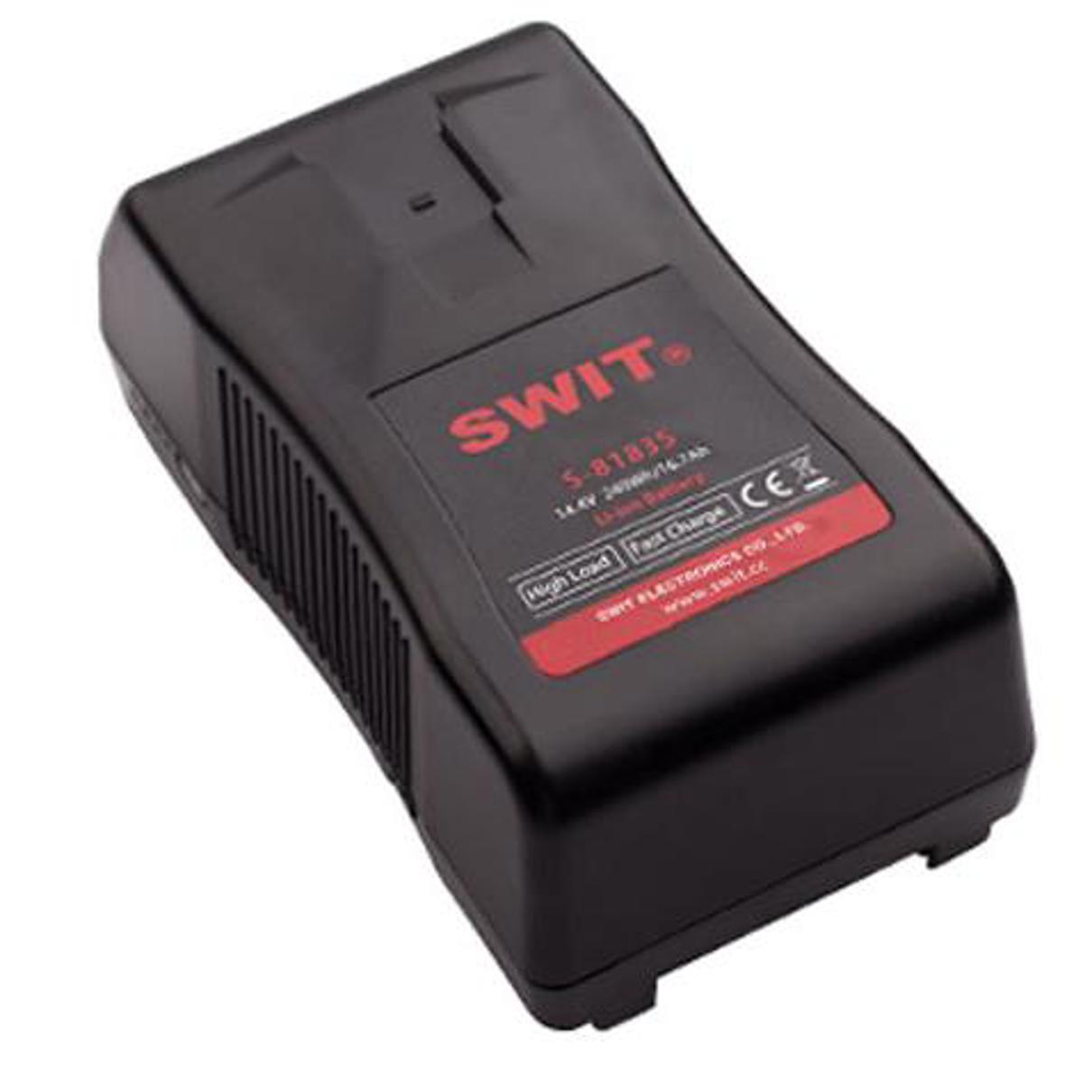 

SWIT Electronics Swit Electronics S-8183S 14.4V 240Wh High Load Li-ion V Mount Battery