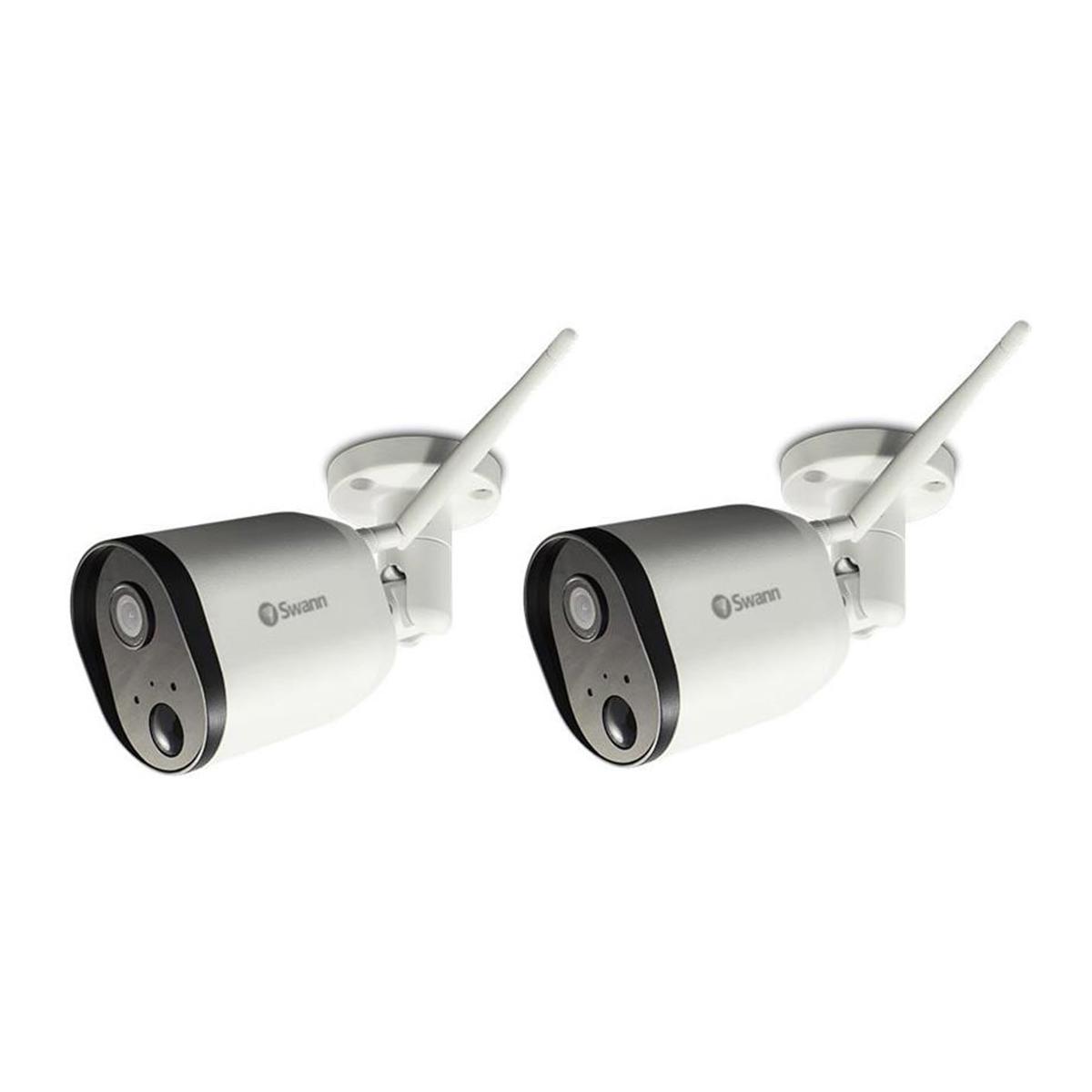 

Swann 2 Pack SWWHD-OUTCAM Wireless Wi-Fi 1080p 2MP Outdoor Security Camera
