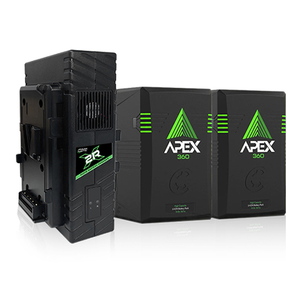 

Core SWX 2x Apex 360 14.8V Li-Ion Battery w/GP-X2RV 2-Position Rapid Charger Kit