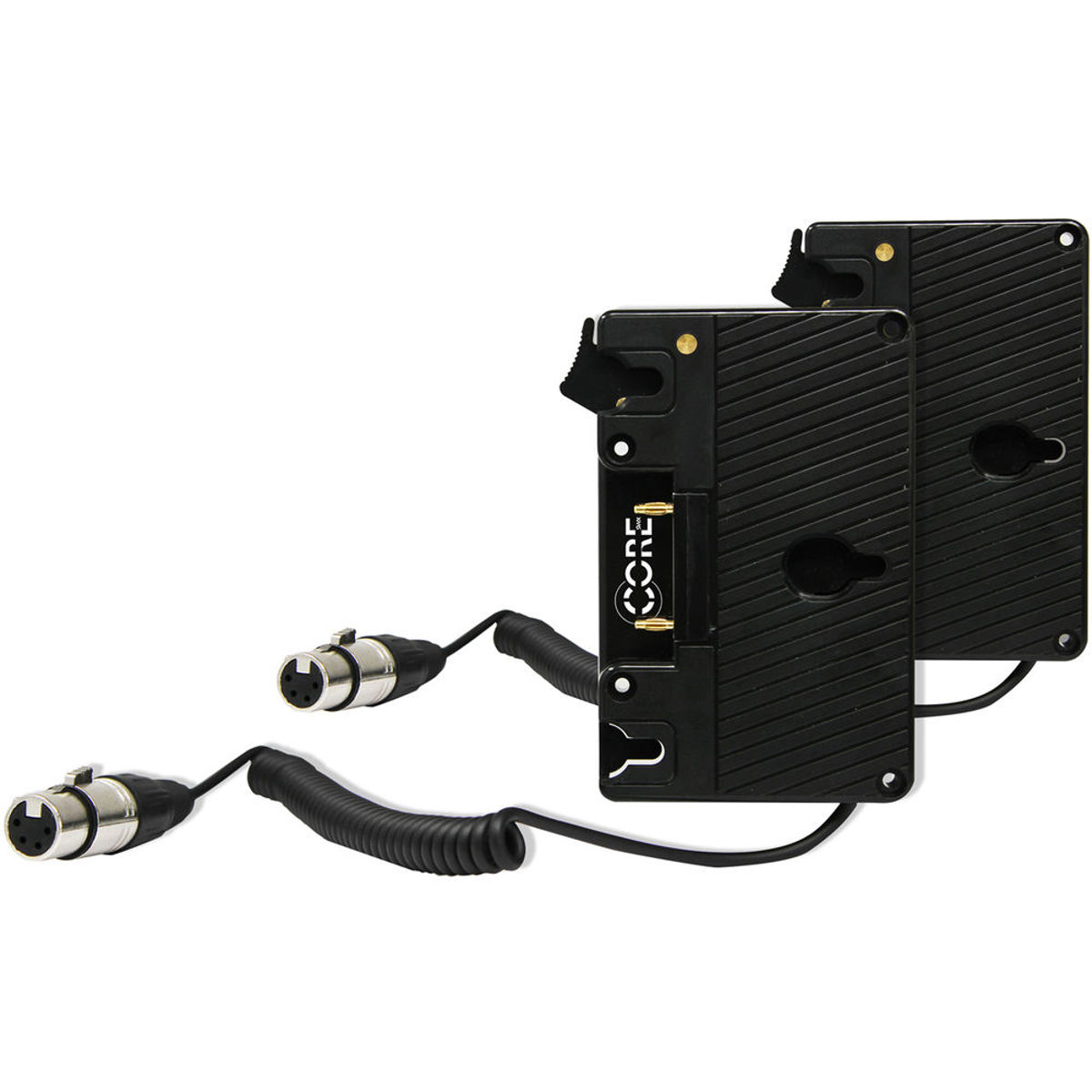 

Core SWX Double Gold Mount Kit with Coiled Powertap to 12" XLR 4-Pin