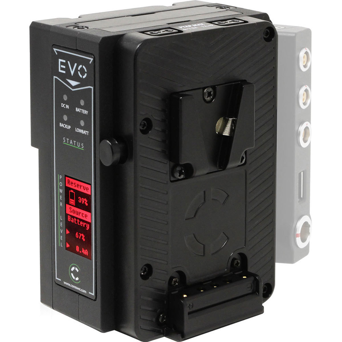 Image of Core SWX Jetpack Series EVO V-Mount to V-Mount On-Camera Battery Backup