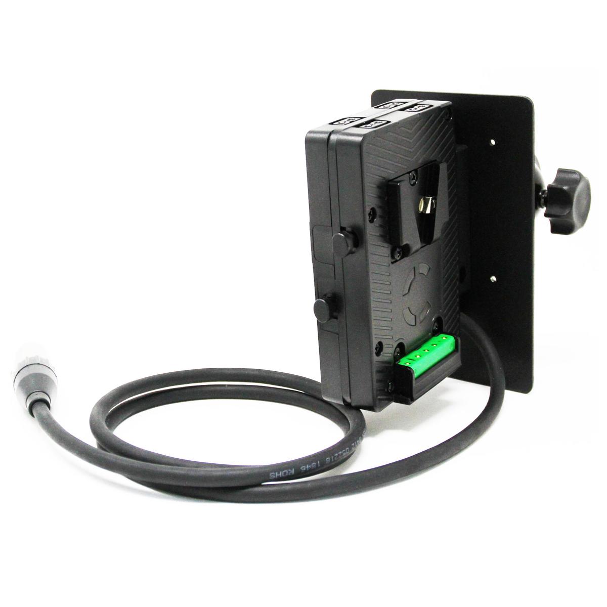 

Core SWX Helix V-Mount Plate with Light Stand Clamp, 24" 4-Pin XLR Output
