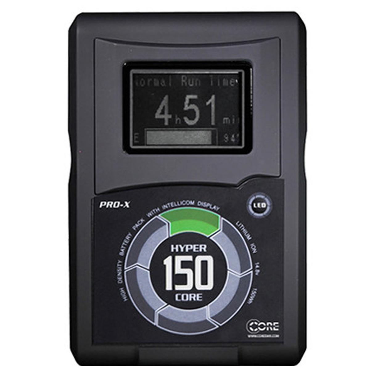 

Core SWX HyperCore 150Wh 14.8V Lithium-Ion V-Mount Battery