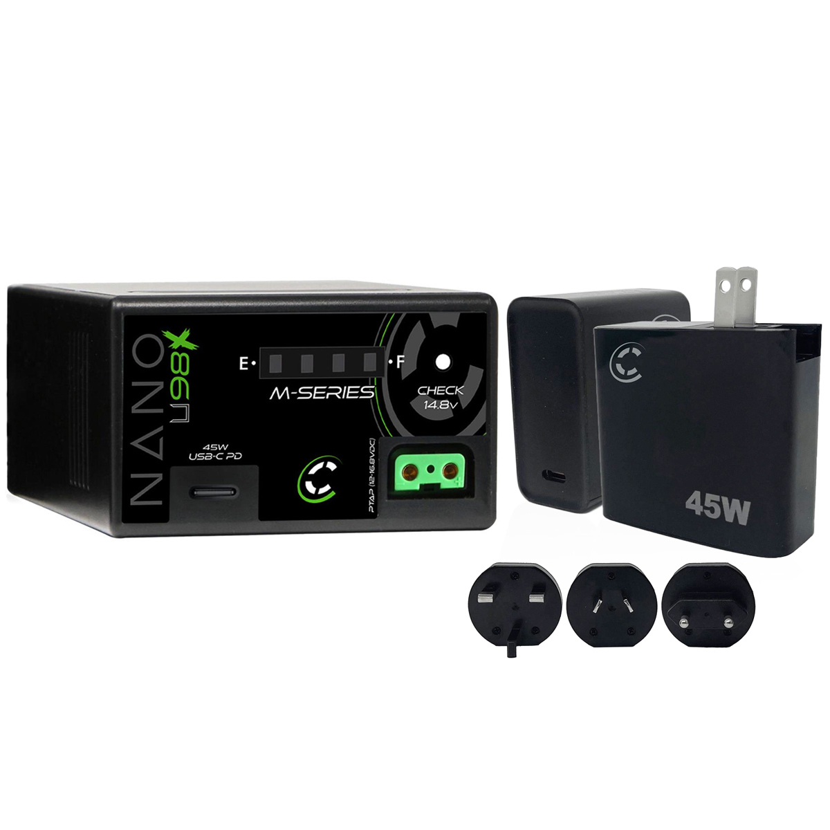 

Core SWX NANO-U98X 98Wh 14.8V 6600mAh BP-U Li-Ion Battery w/USB-C Wall Charger