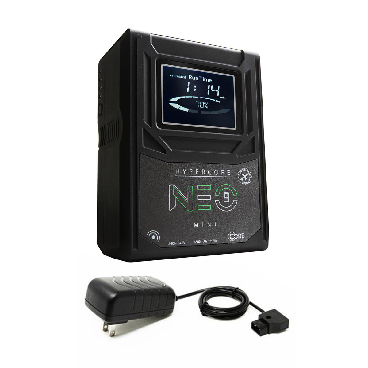 

Core SWX Hypercore NEO 9 Mini V-Mount Li-Ion Battery,Bundle w/1.5A D-Tap Charger