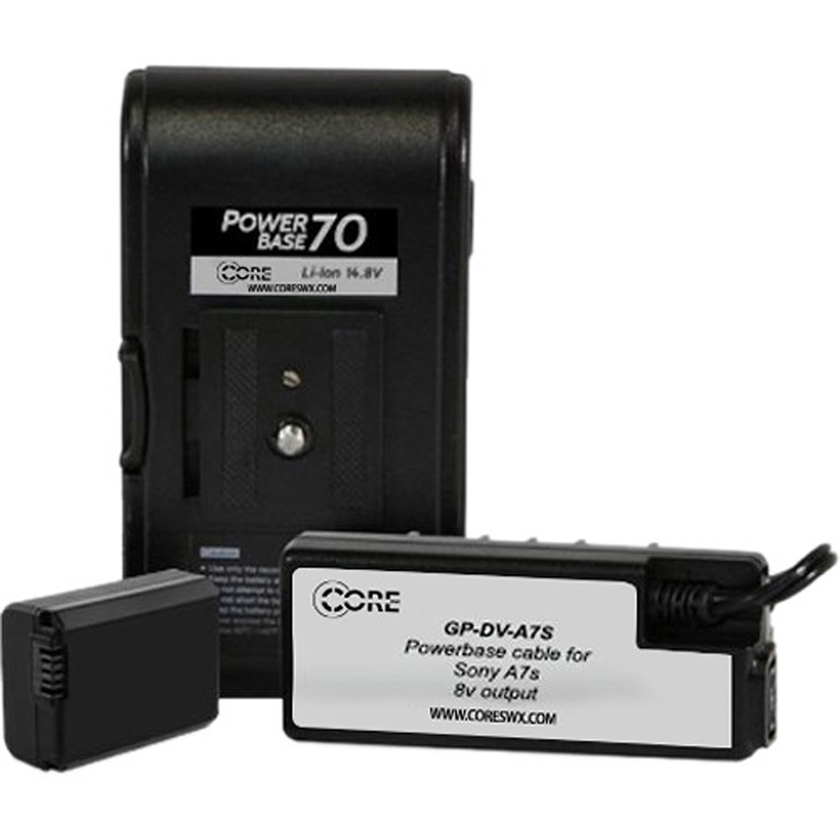 

Core SWX PowerBase-70 Battery Pack with 12" Cable for Sony A7s Digital Camera