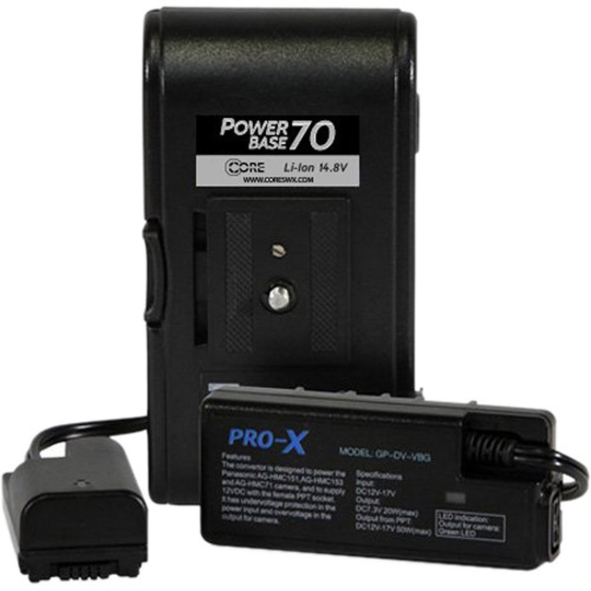 

Core SWX 24 inch Powerbase 70 for Panasonic AG-AF100