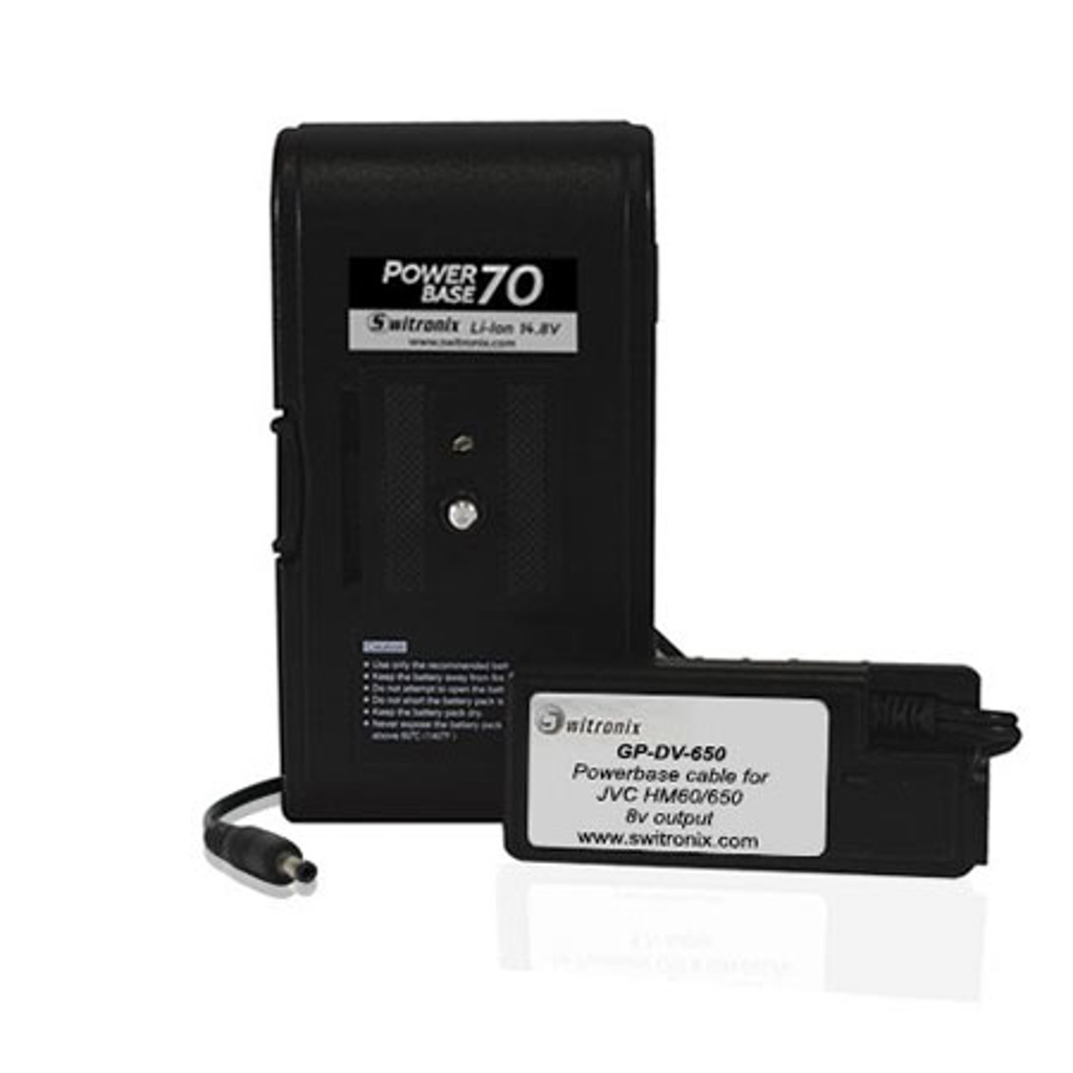 

Core SWX PowerBase-70 Battery Pack with 24" Cable for JVC HM600/650 Cameras