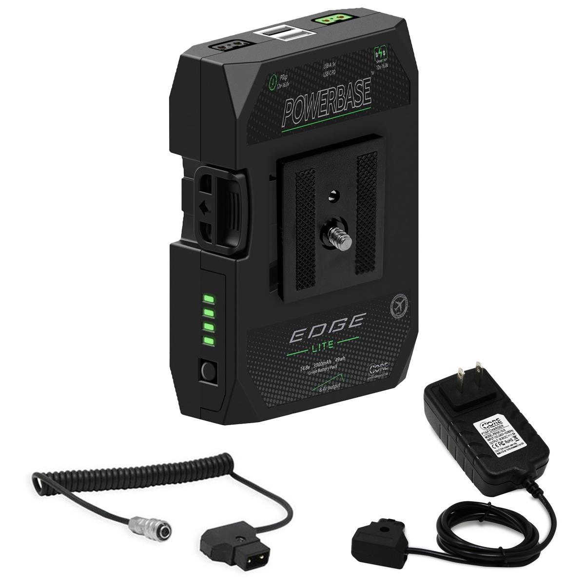 Core SWX PowerBase Edge Lite 49Wh 14.8V Li-Ion Battery Pack with Cable, Charger -  PBLT-BMPC