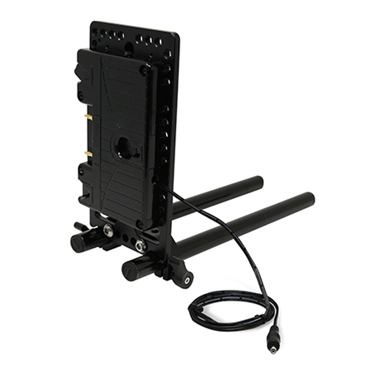 

Core SWX 15mm Rail Mount Cheese Plate with 3-Stud Battery Plate & 18" 8V Cable