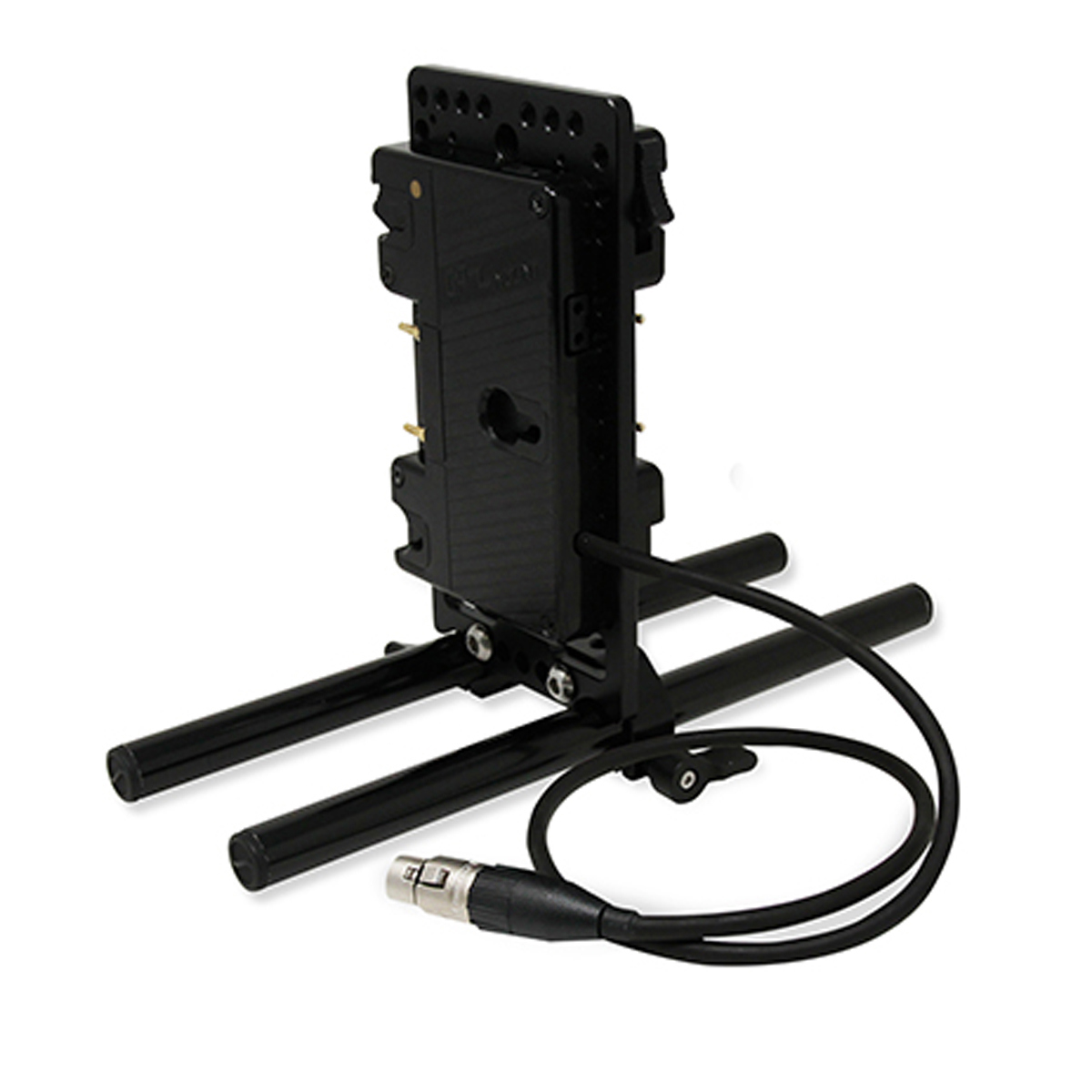 

Core SWX 15mm Rail Mount Cheese Plate with 3-Stud Plate & 18" 4-Pin XLR Cable