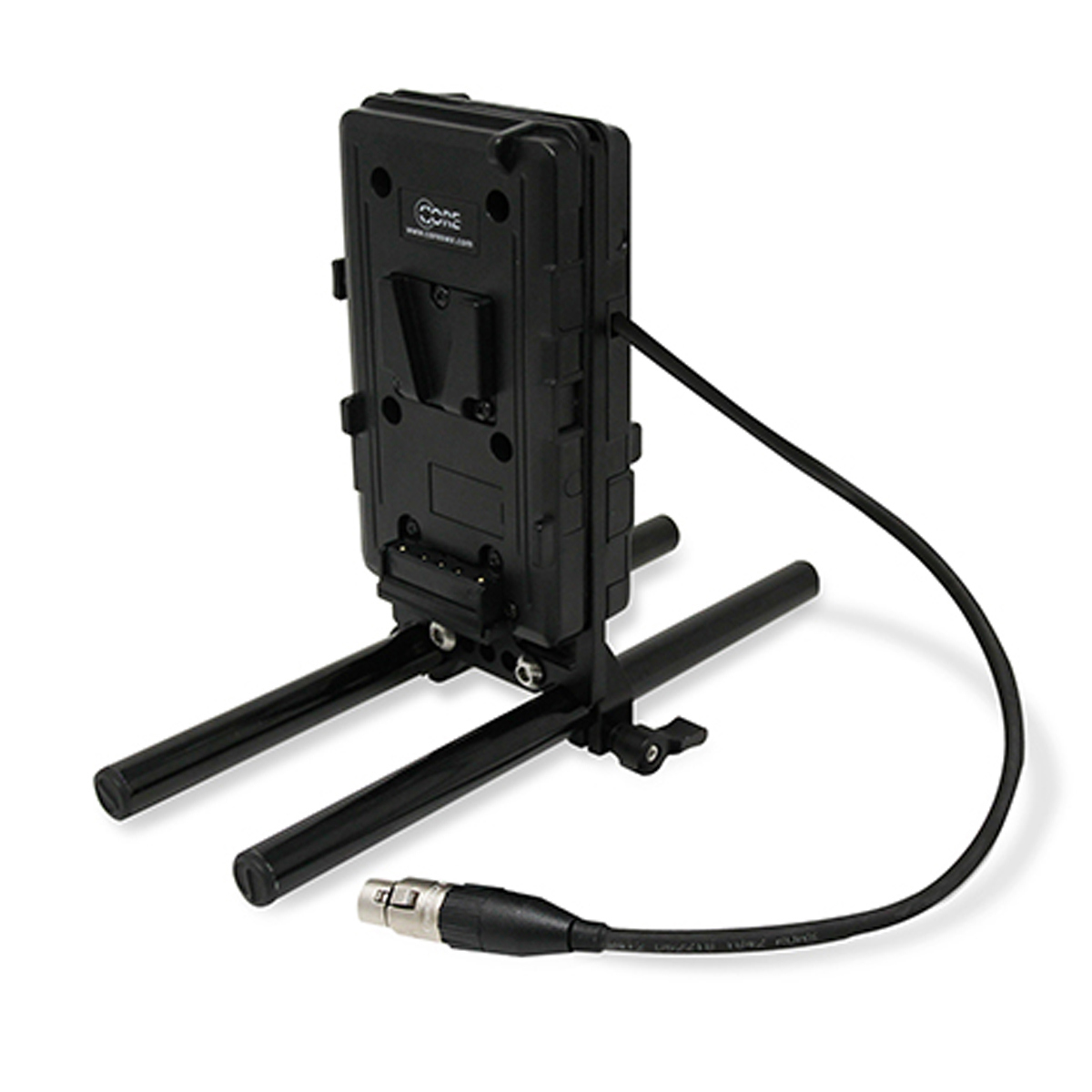 

Core SWX Dual V-Mount Battery Plate with 15mm LWS Rod Clamp and 4-Pin XLR Cable
