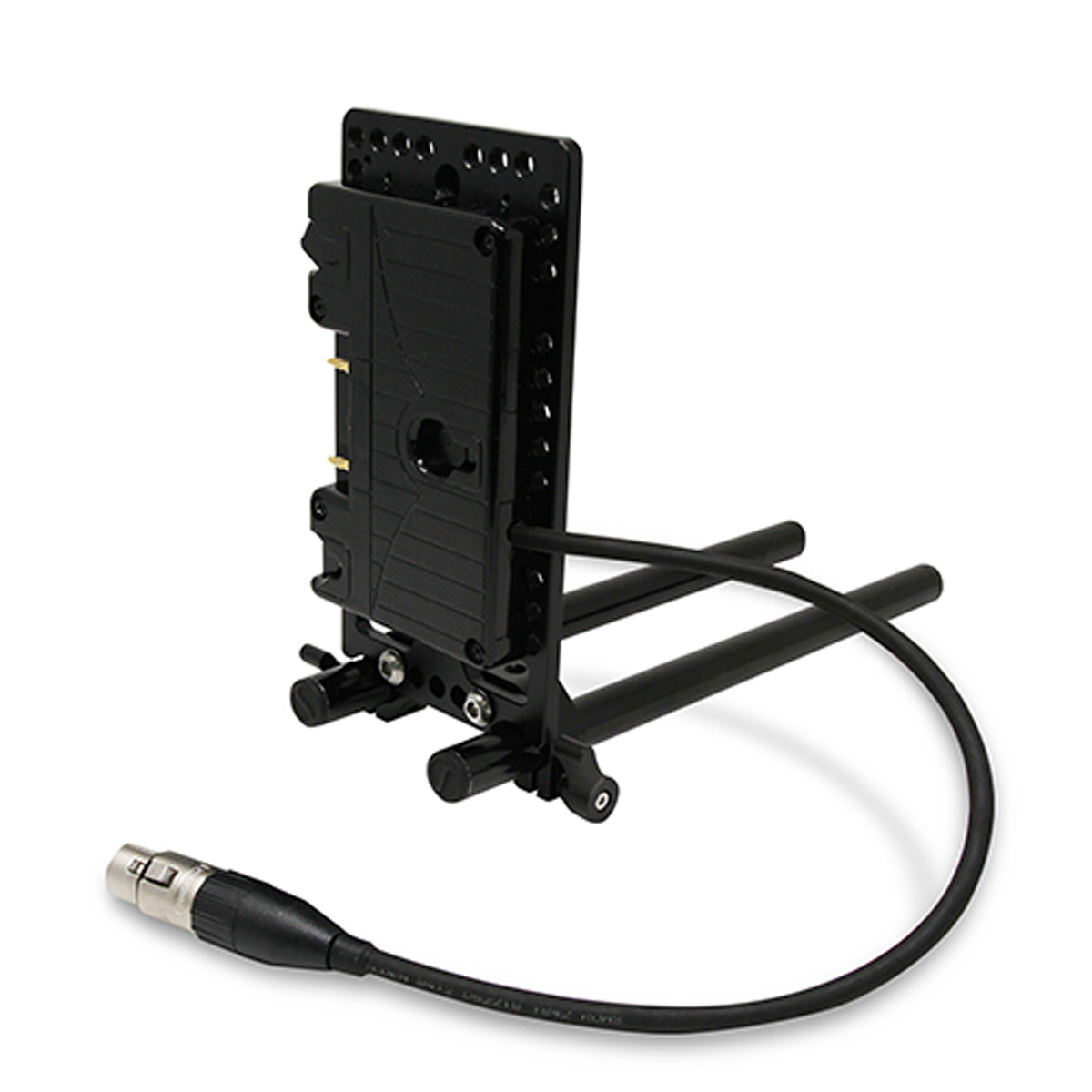 

Core SWX Gold Mount Battery Plate w/Cheese Plate, Rod Clamp & 4-Pin XLR Cable