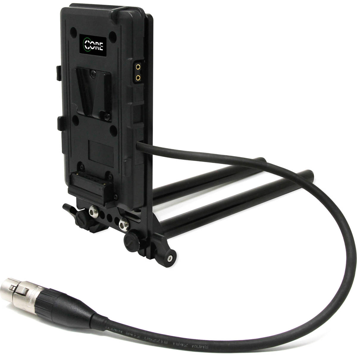 

Core SWX V-Mount Battery Plate w/Cheese Plate, 15mm Rod Clamp & 4-Pin XLR Cable