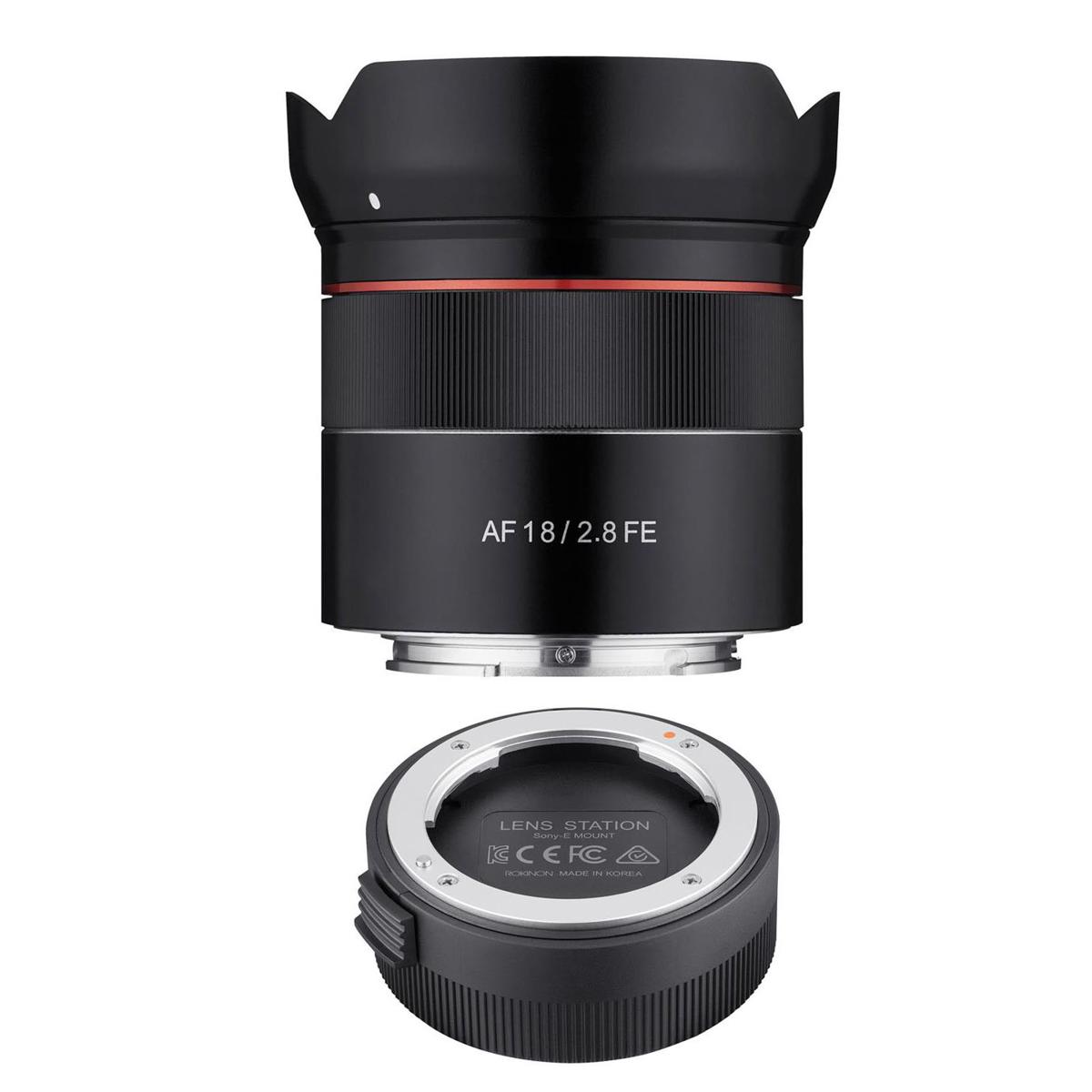 

Samyang AF 18mm f/2.8 FE Lens for Sony E with Lens Station