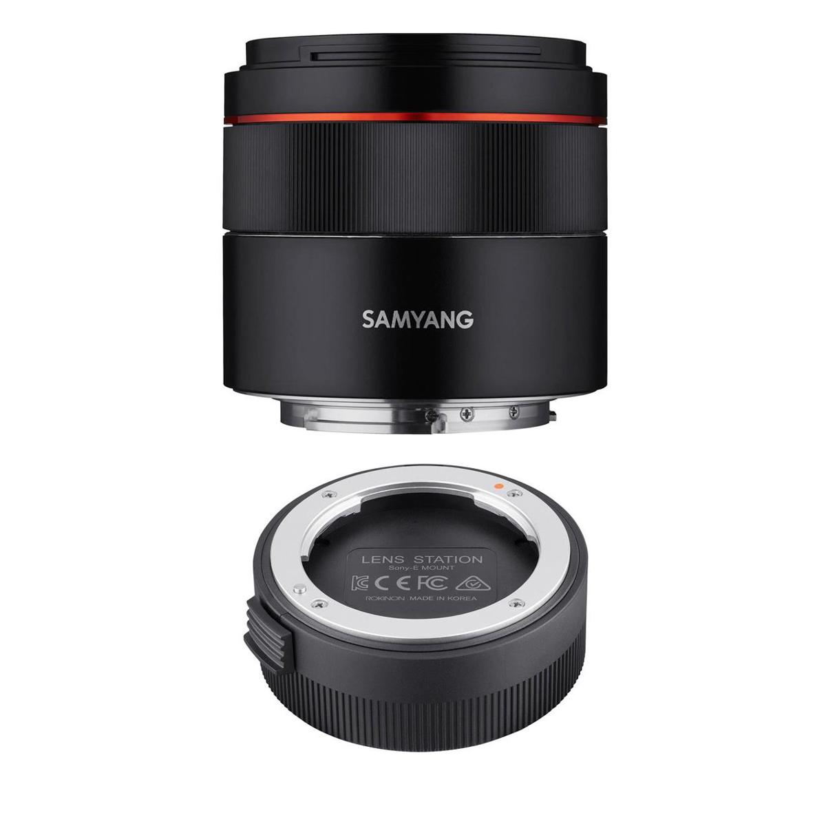 

Samyang AF 45mm f/1.8 FE Lens for Sony E with Lens Station