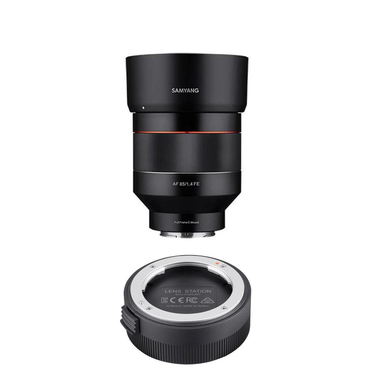 

Samyang AF 85mm f/1.4 FE Lens for Sony E with Lens Station