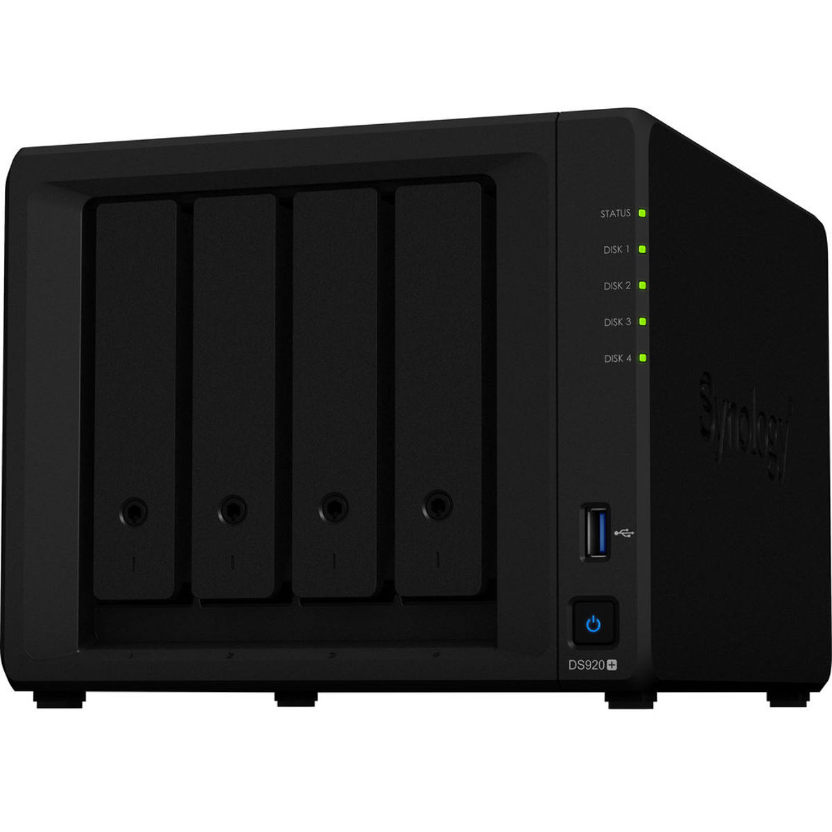 

Synology DiskStation DS920+ 4-Bay NAS Enclosure, 4-Core 2.0GHz, 4GB RAM, No HDD