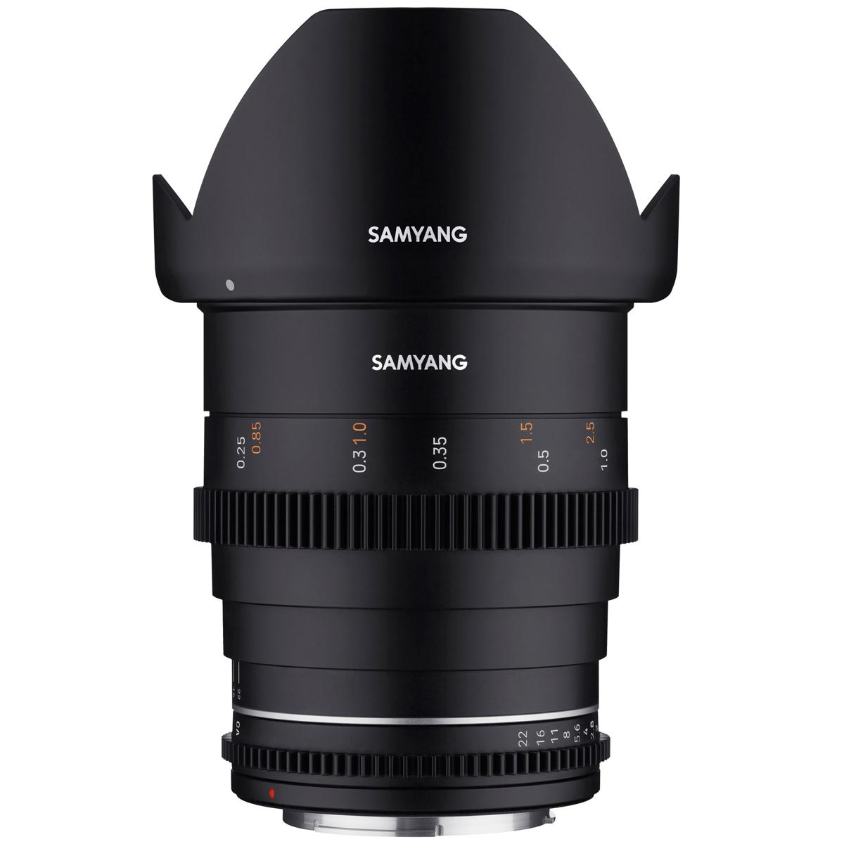

Samyang 24mm T1.5 VDSLR MK2 Cine Lens for Micro Four Thirds