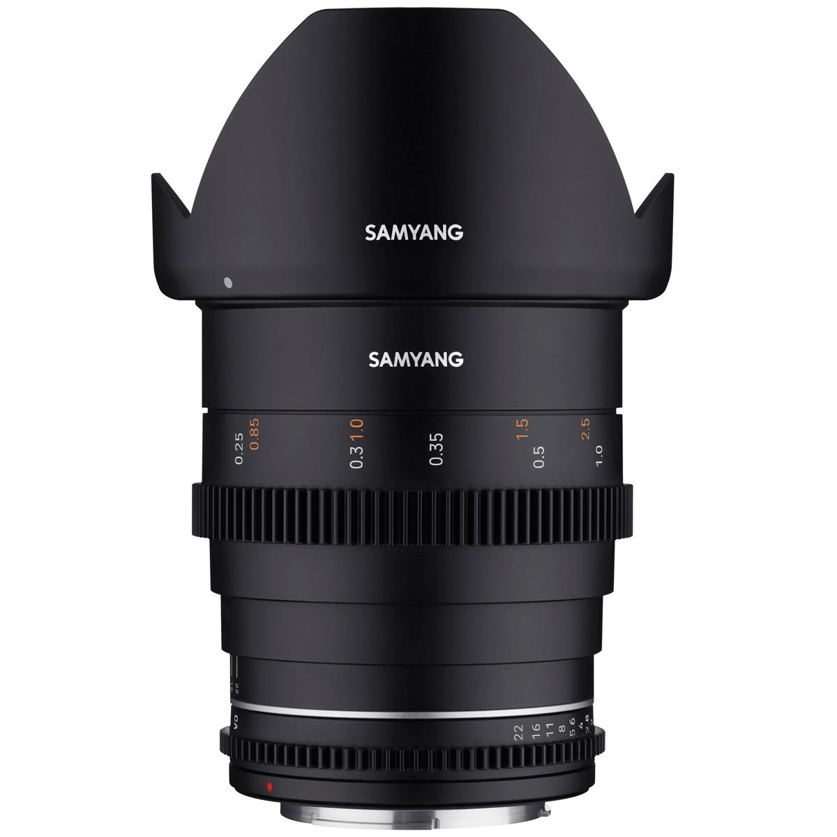 

Samyang 24mm T1.5 VDSLR MK2 Cine Lens for Canon RF