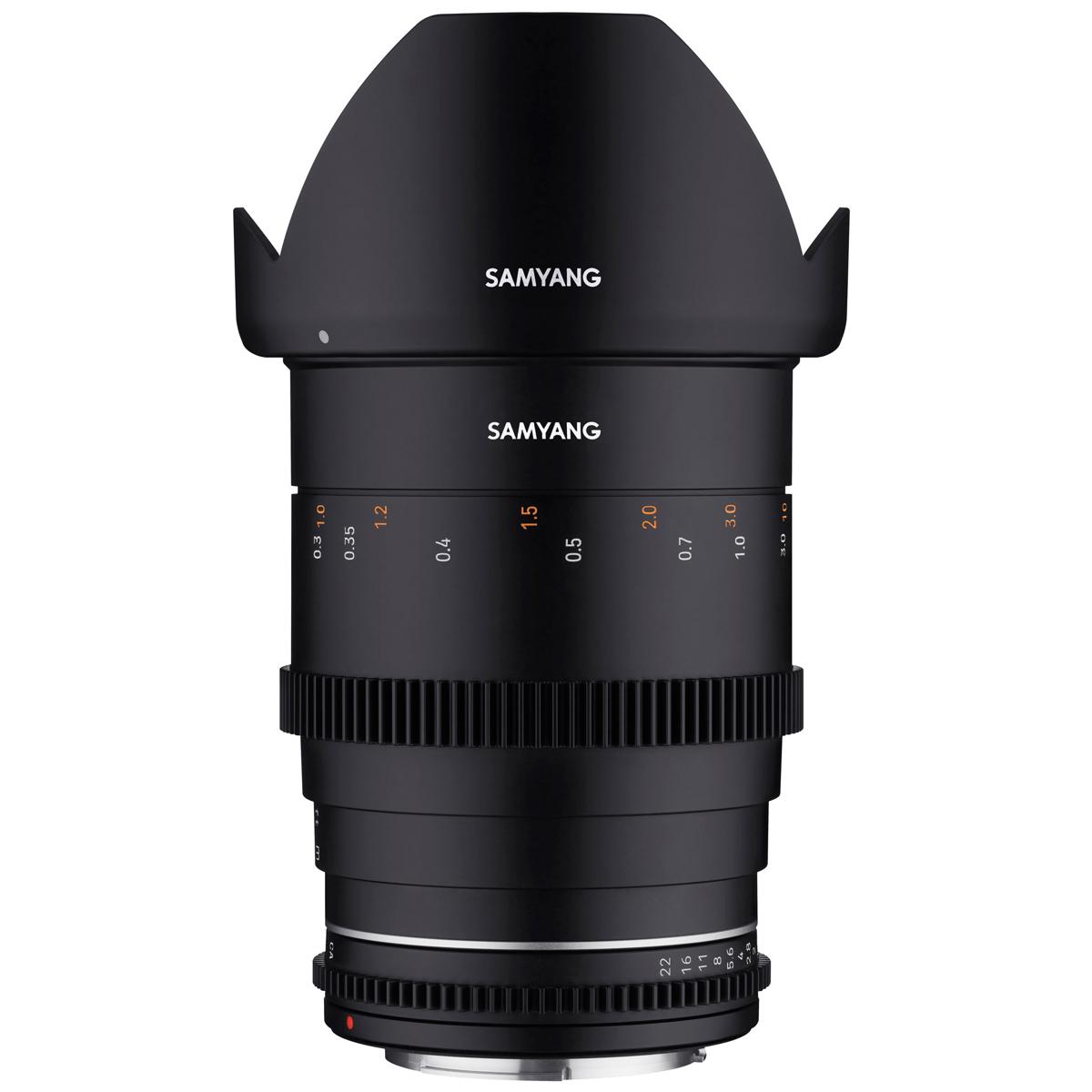 

Samyang 35mm T1.5 VDSLR MK2 Cine Lens for Micro Four Thirds